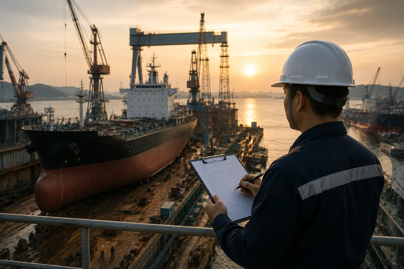 Vessel procurement support and tender contract assistance for newbuilding projects