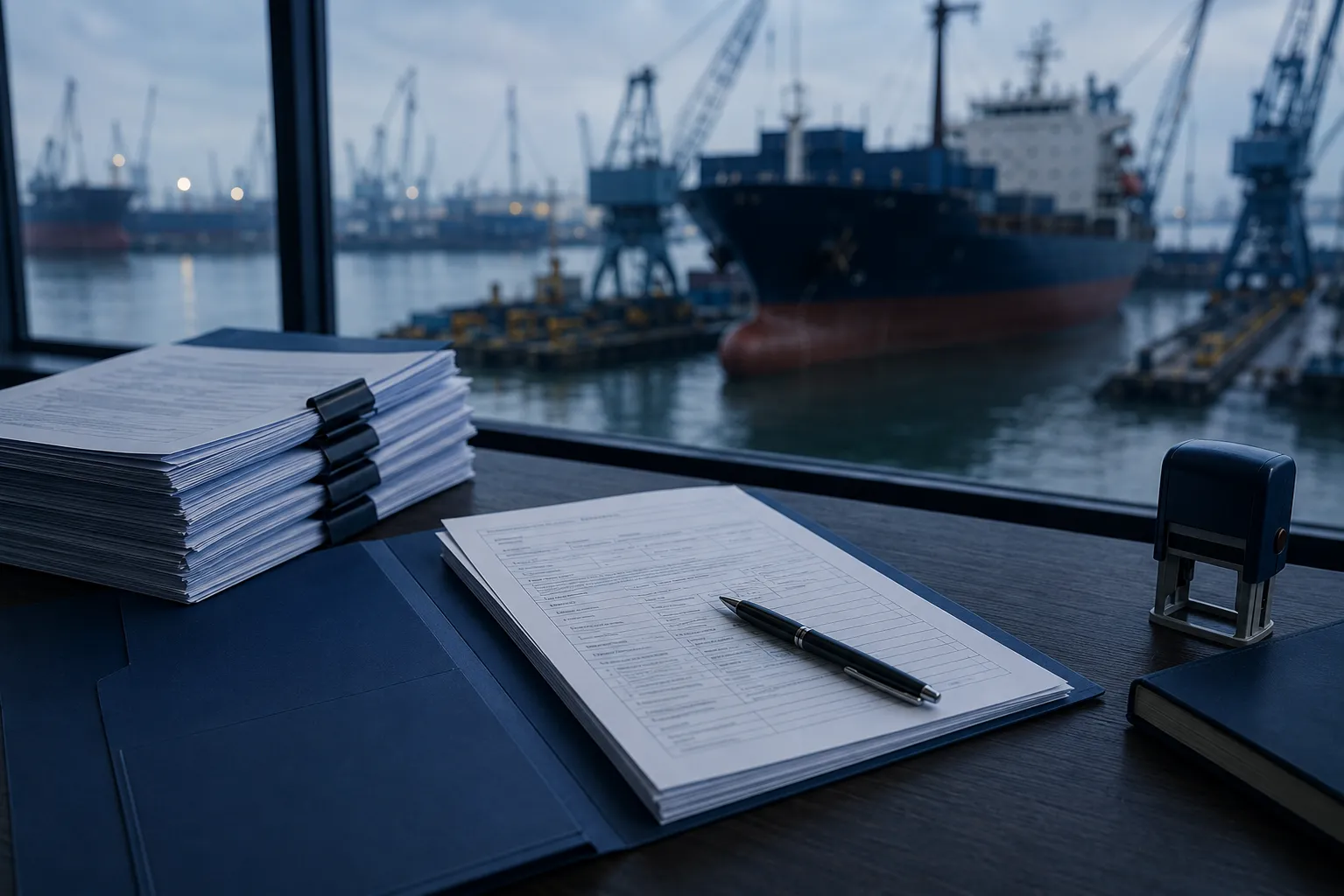 Customs clearance documentation and regulatory compliance support