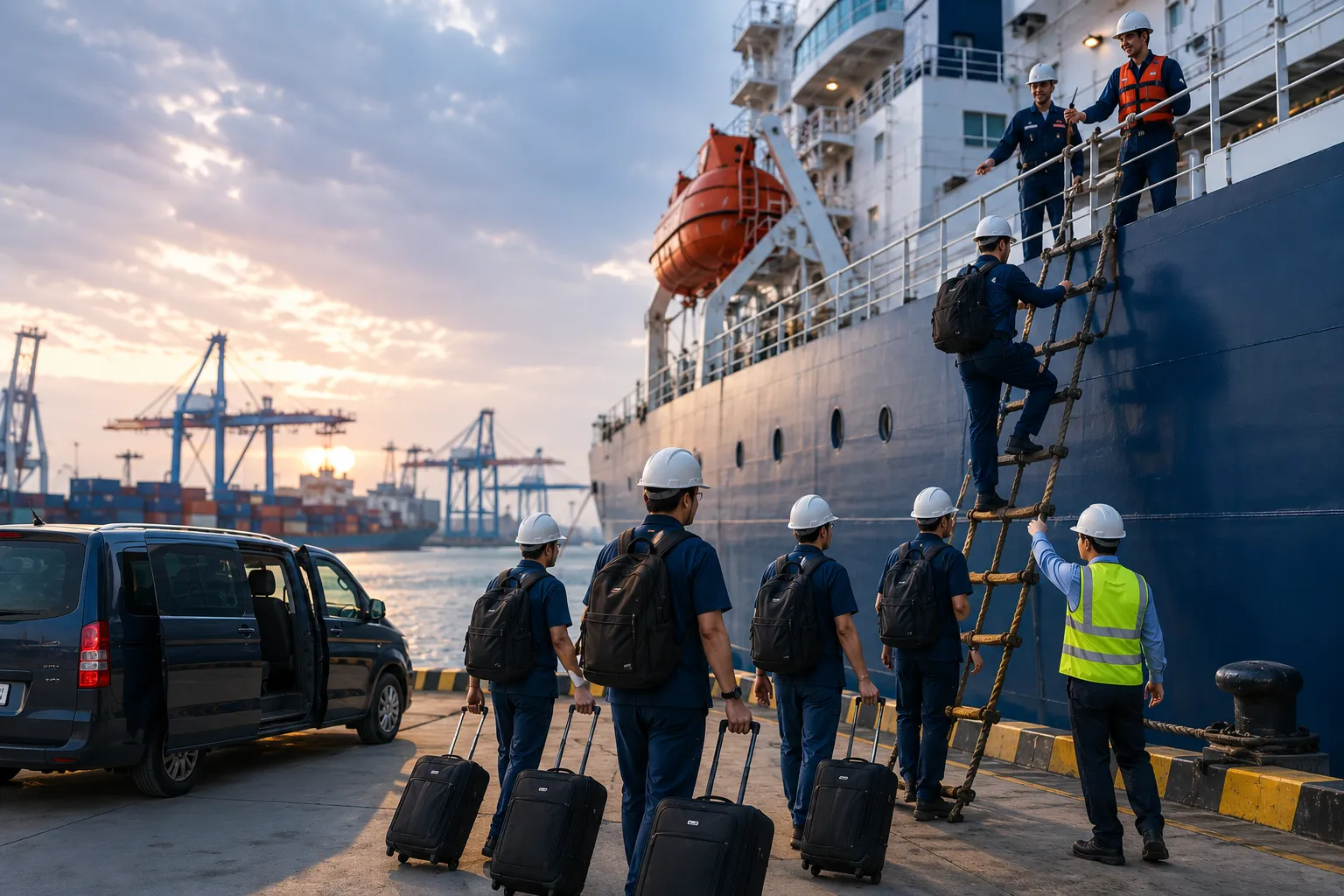 JUKO SHIP SERVE Crew Port Logistics Support and Crew Change Port Agency Operations