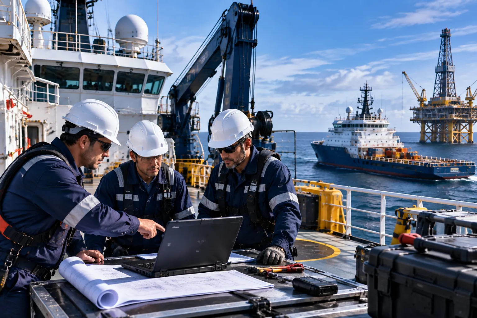 OSV technical management and marine engineering support