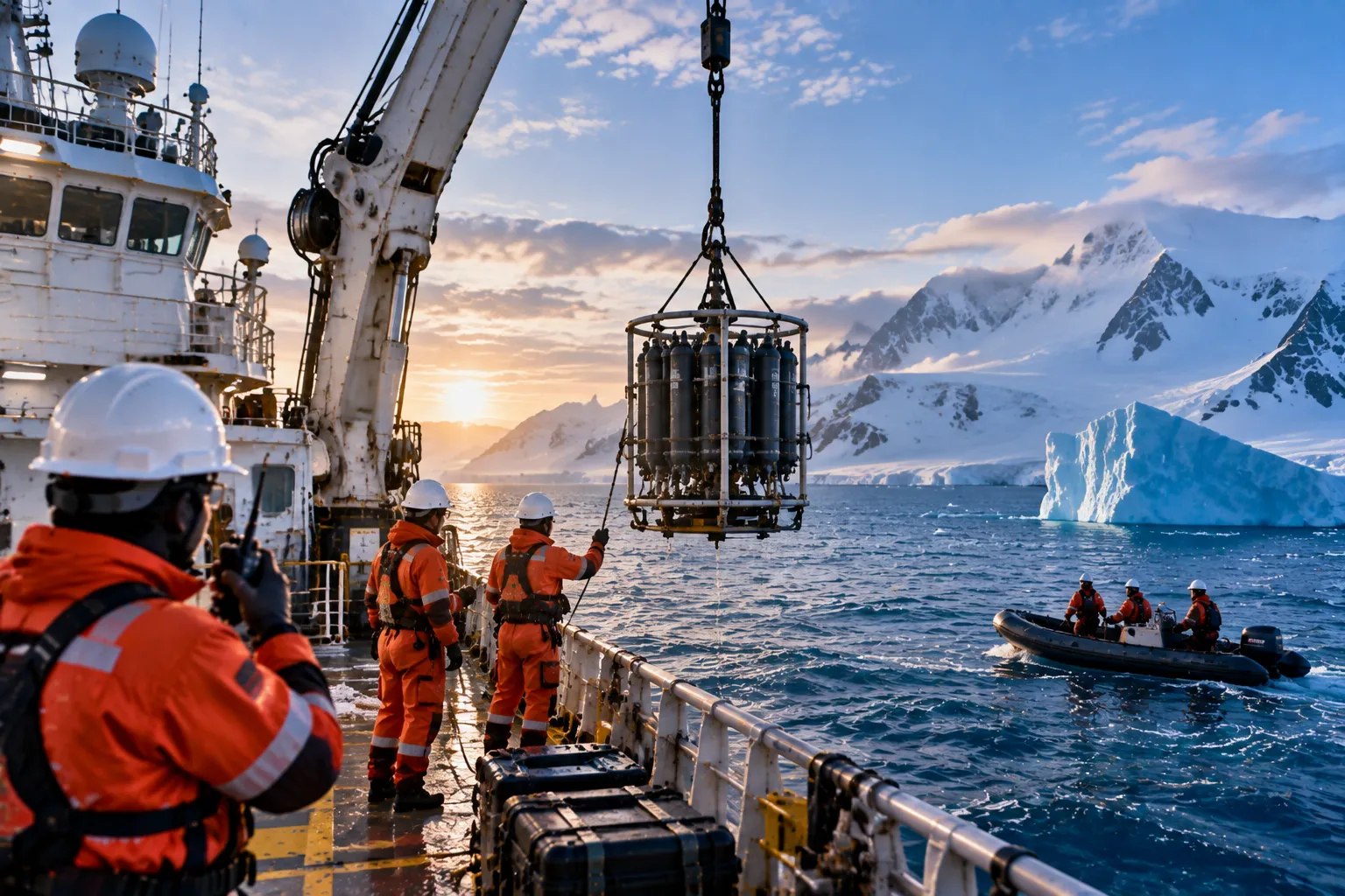 Oceanographic Research Vessel Support Operations