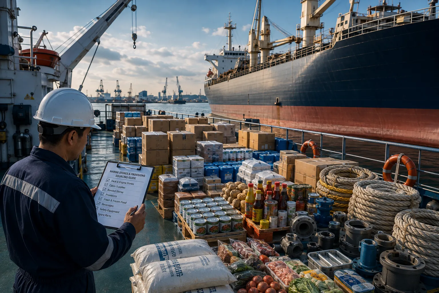 Marine Stores and Ship Provisions Sourcing Guide