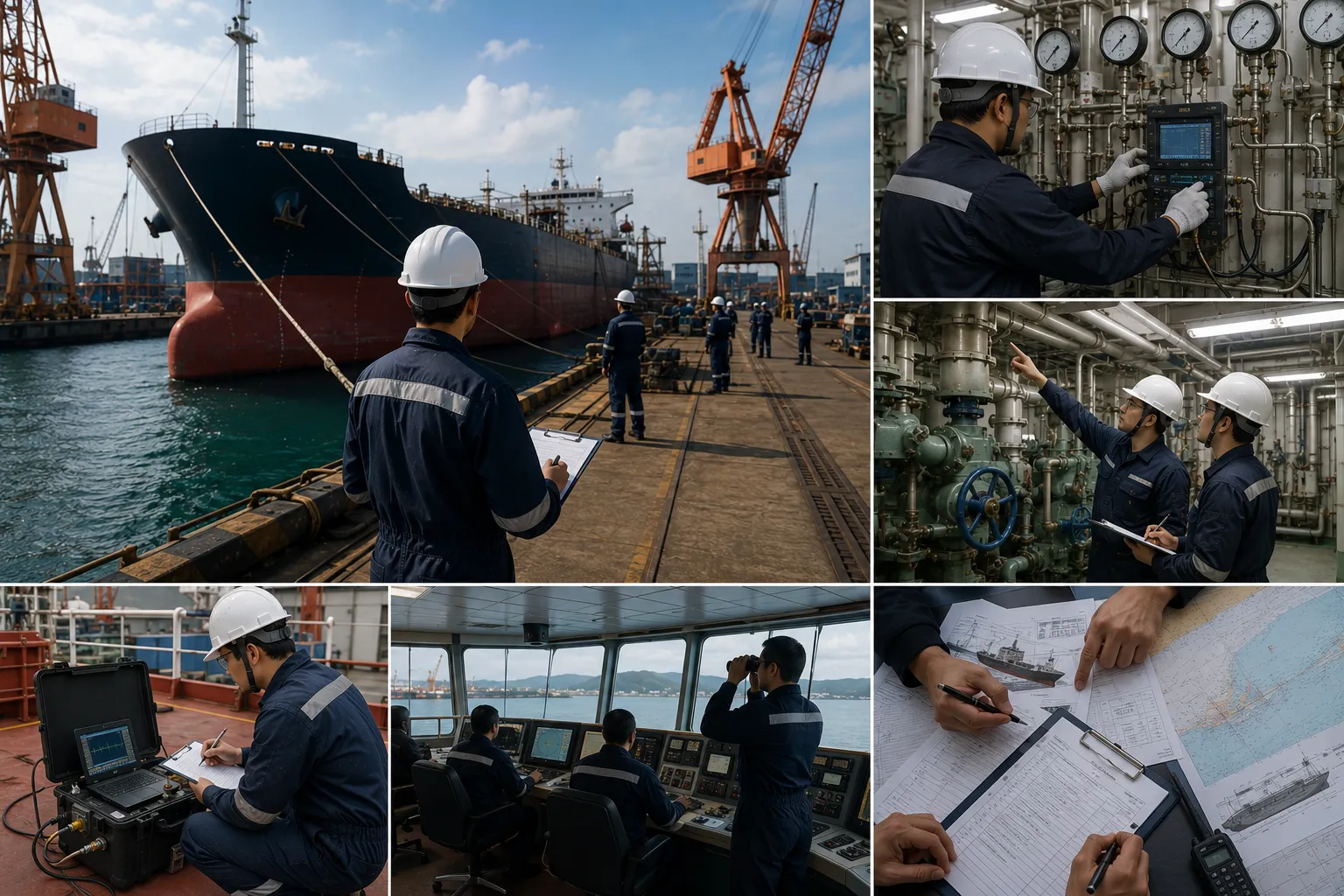 Pre-trial readiness audit and marine trial coordination team