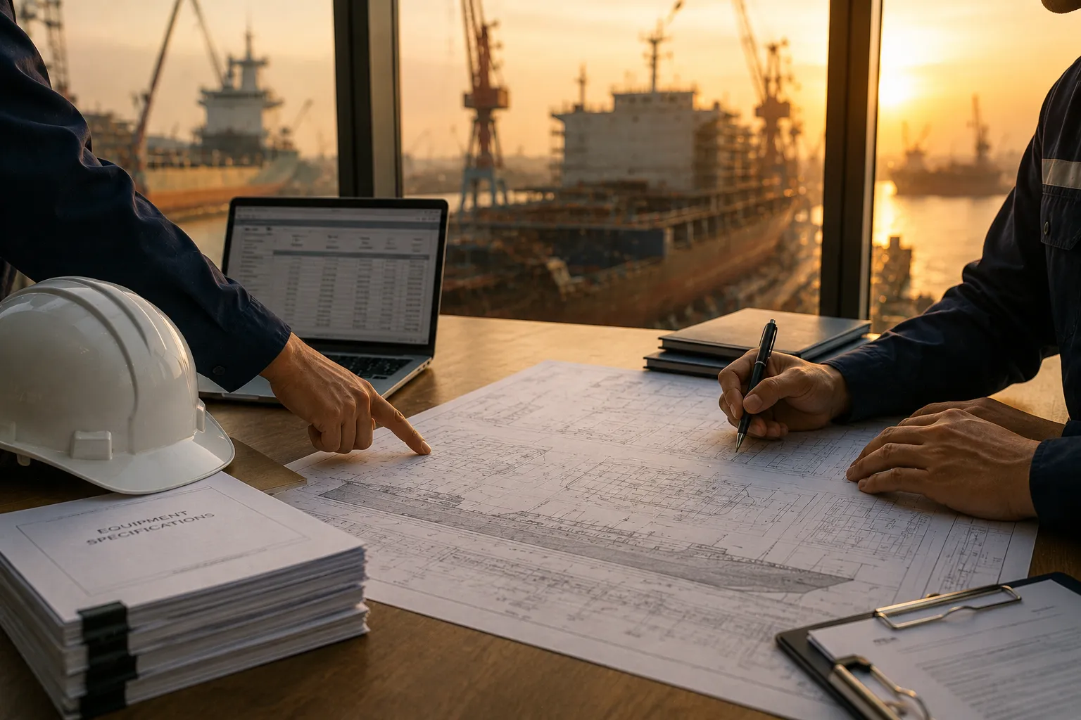 Shipbuilding procurement contract review and tender analysis by JUKO MARINE