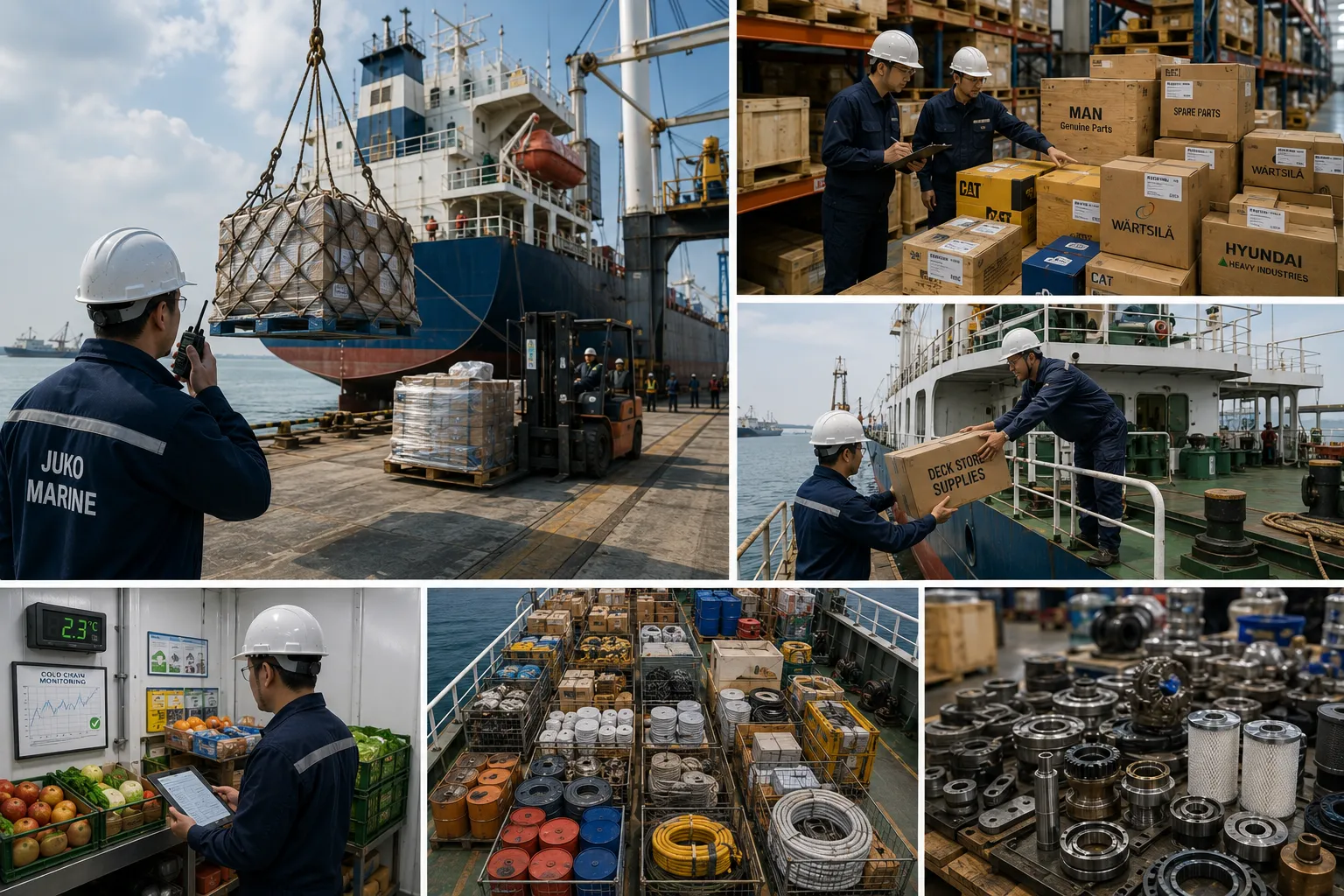 Ship Supply Projects Case Studies