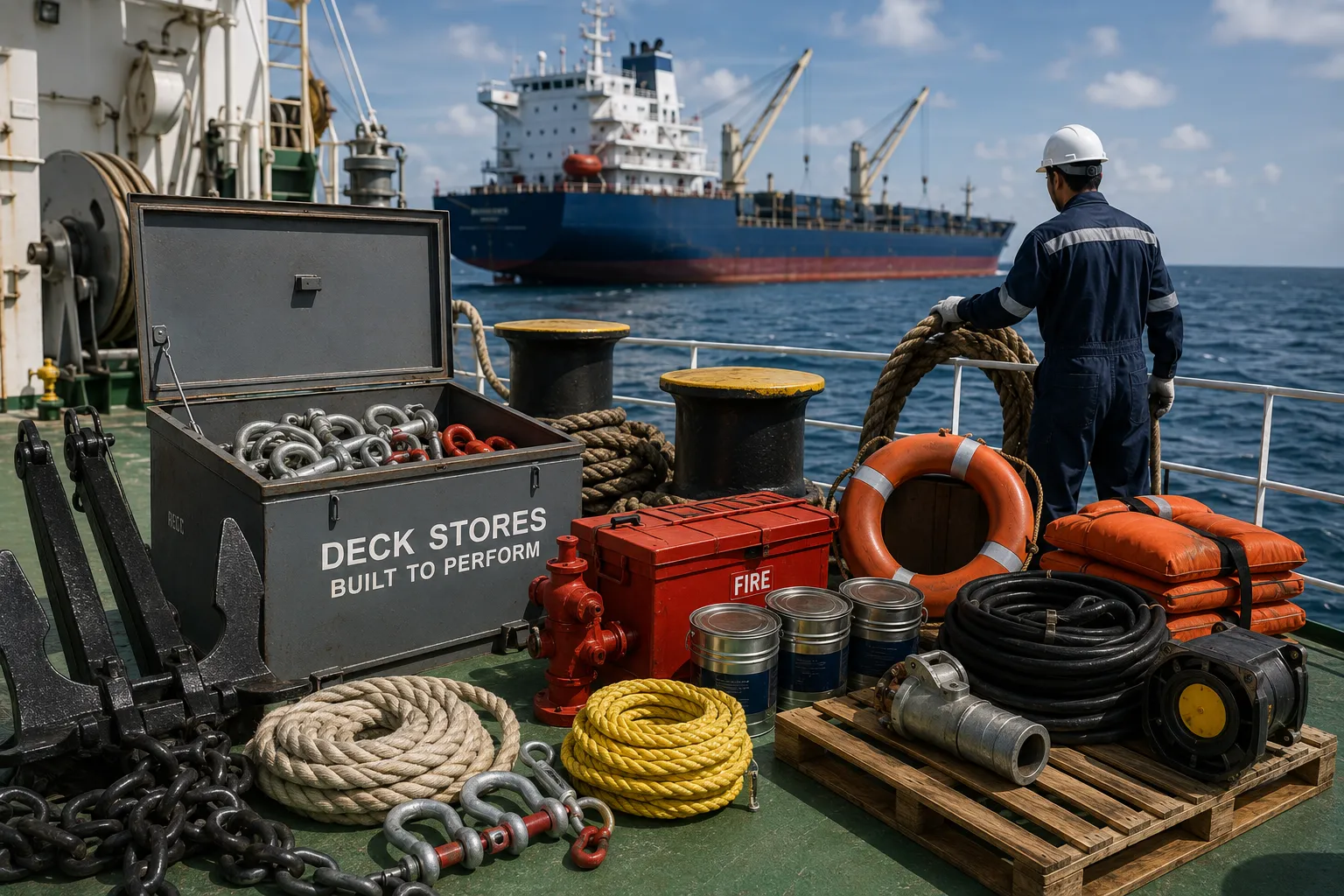 Deck Stores and Rigging Equipment Supply