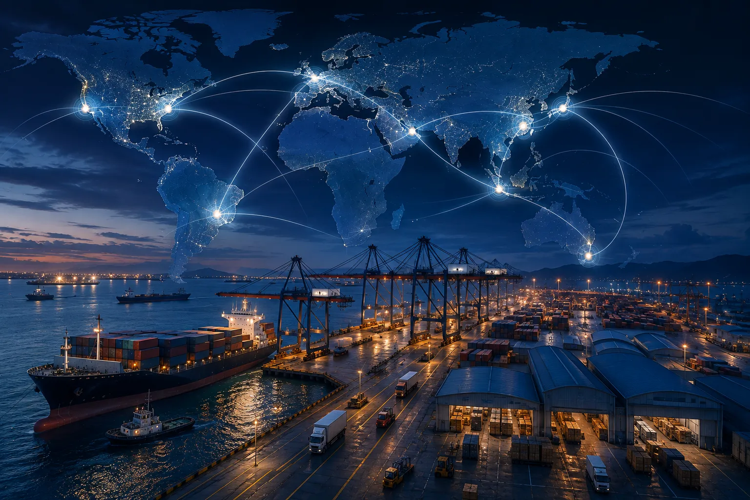 JUKO MARINE Global Port Vessel Supply Network and Marine Logistics Hub