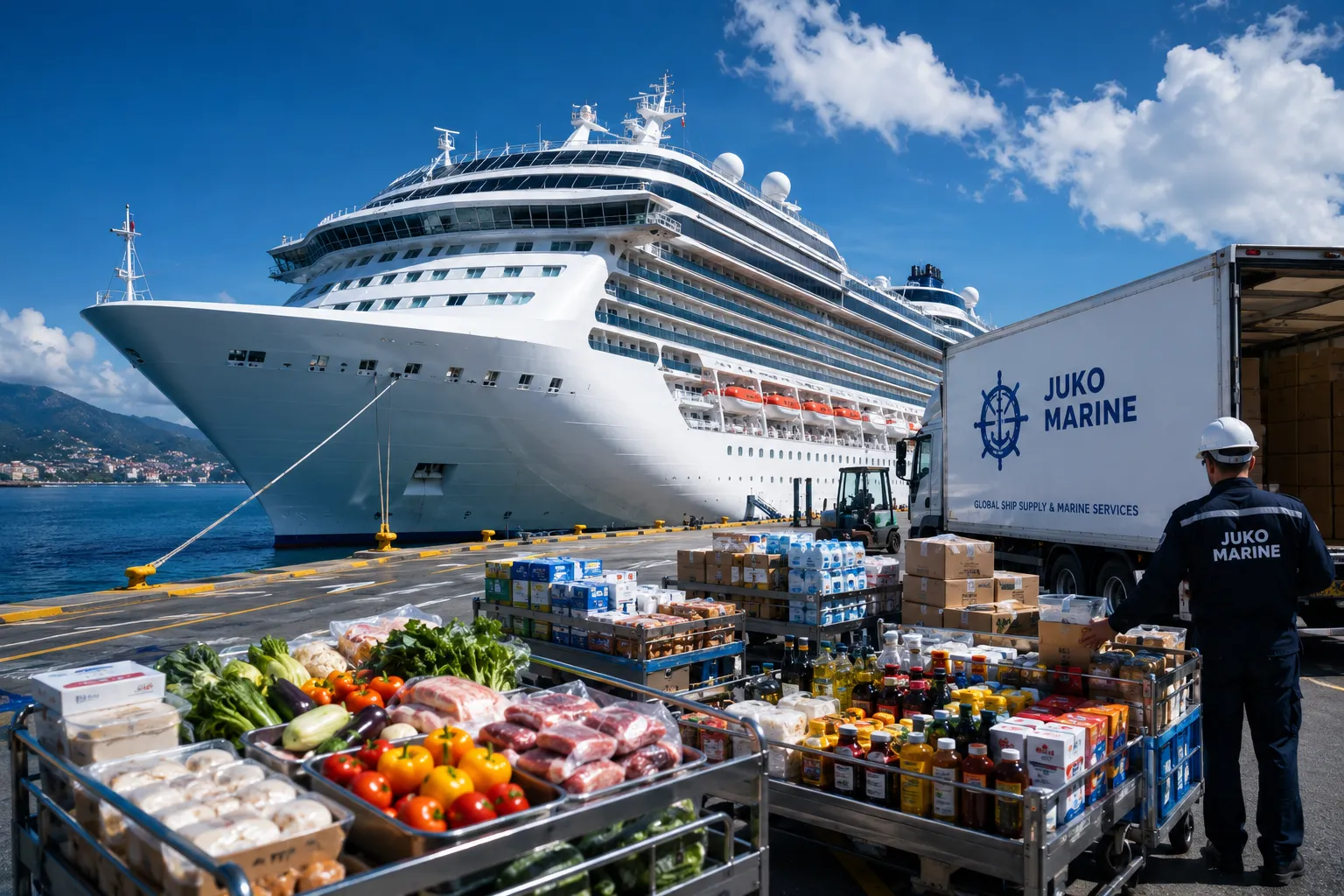 JUKO MARINE cruise ship provisions and passenger vessel support