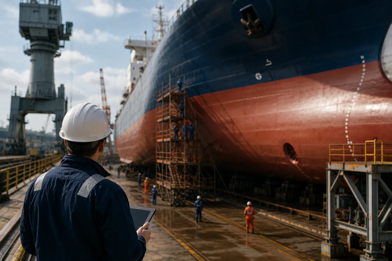 On-Site Re-Inspection and Sea Trial Punch List Clearance