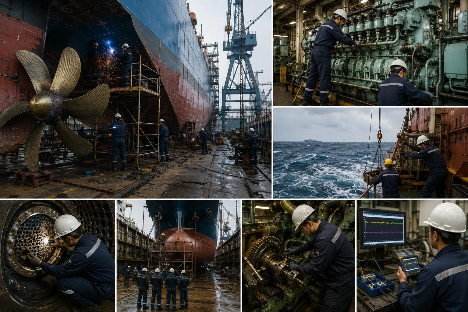 Ship Repair Projects Case Studies