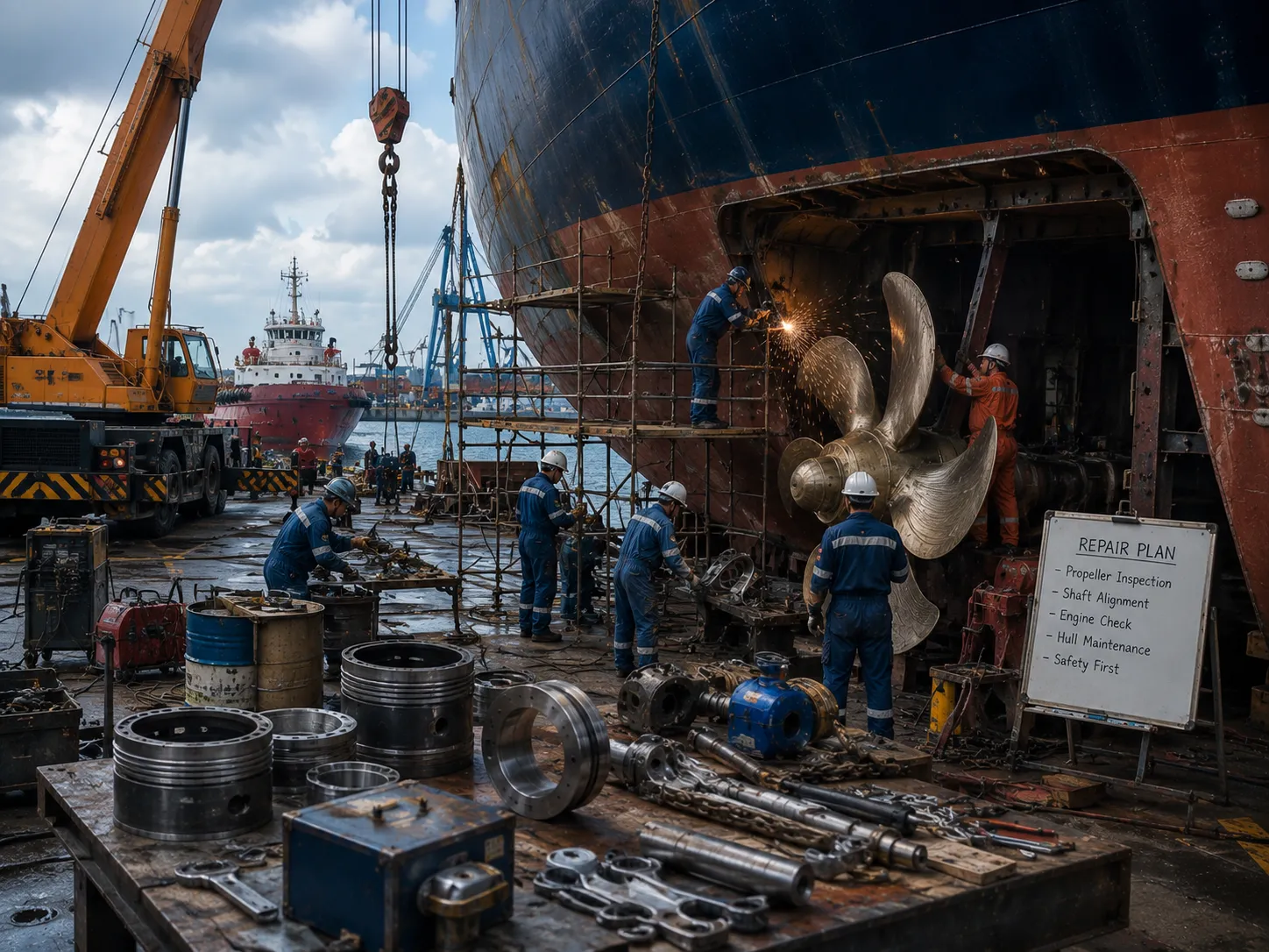 Ship Repair and Engineering Operations