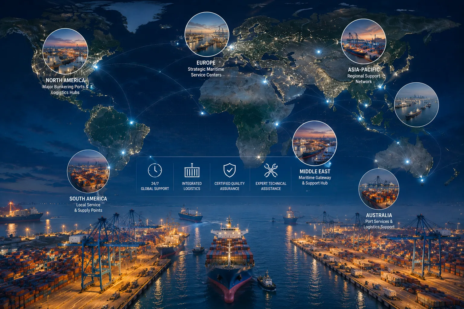 Global Marine Service Operations and Port Call Support Desk