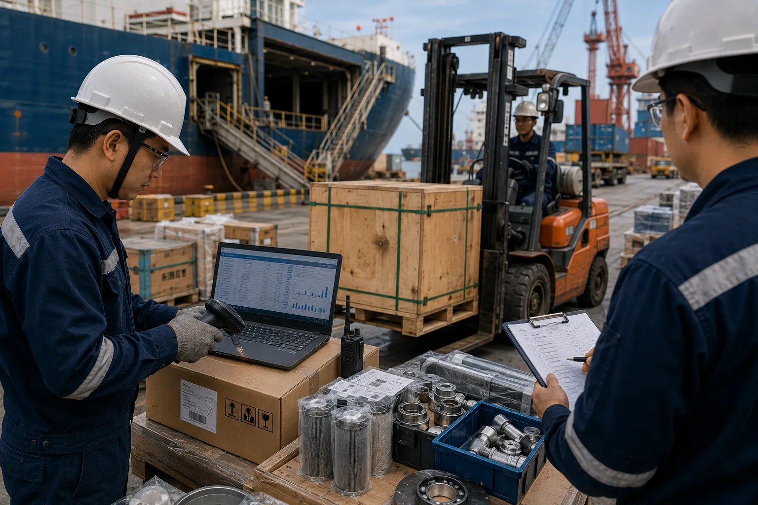 Marine Spare Parts and Equipment Repair Logistics