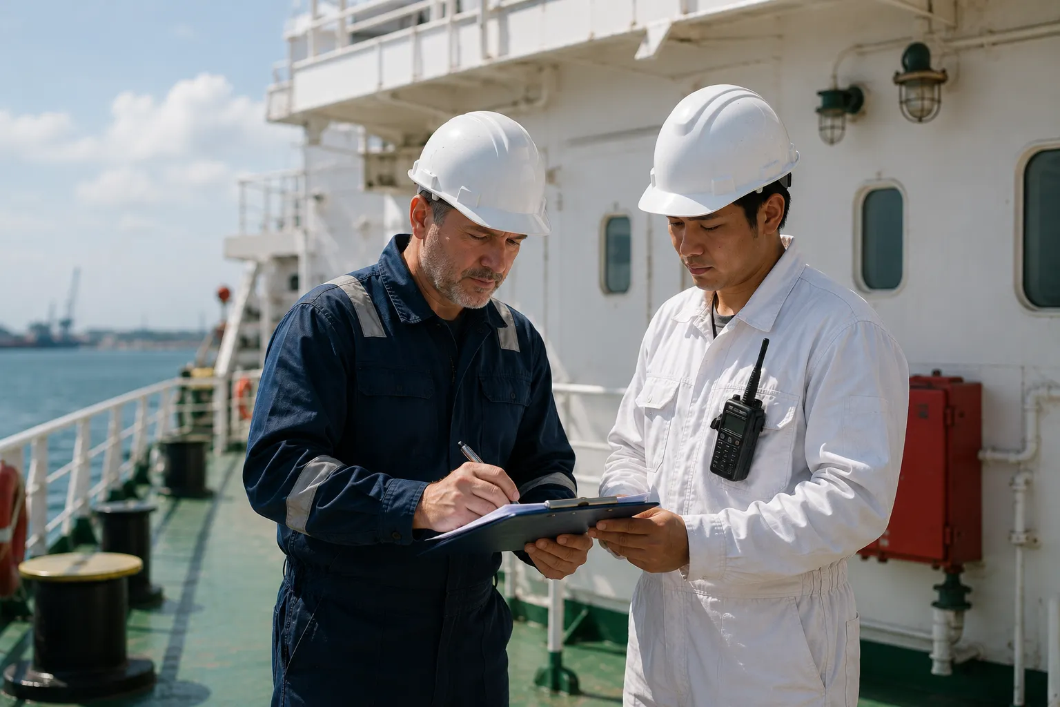 Ship technical superintendence and marine machinery diagnostics
