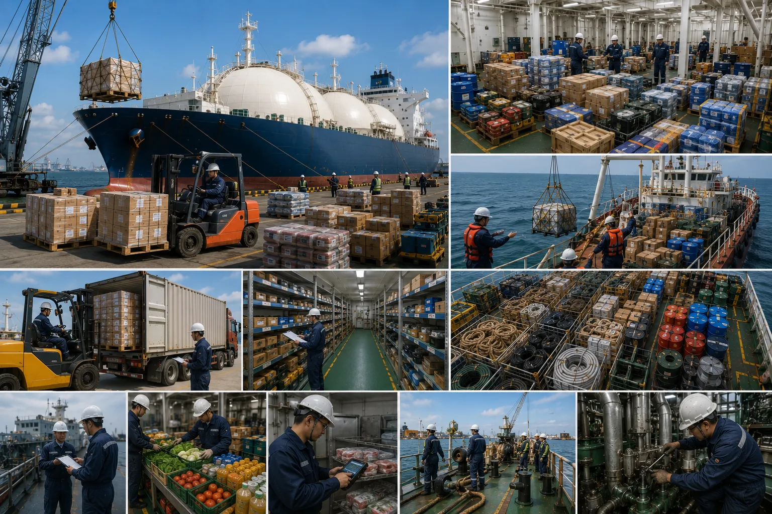 Turnkey Initial Provisioning for LNG Carrier Newbuilding