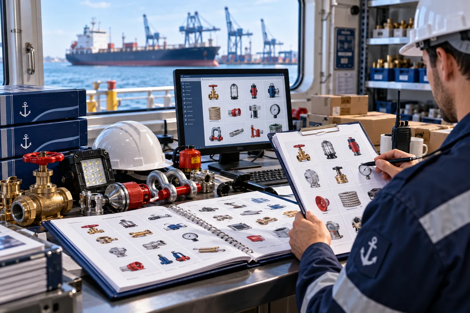 IMPA and ISSA catalog standardization for marine stores procurement