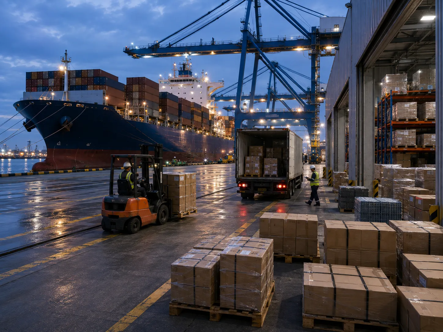 JUKO MARINE Global Vessel Supply Network Operations and Port Logistics Infrastructure