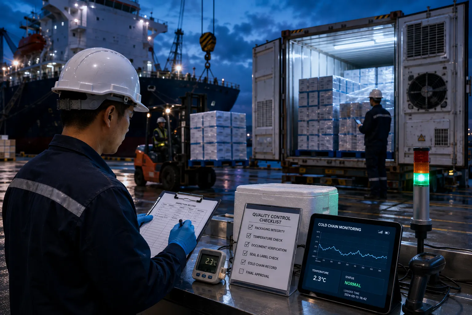 JUKO MARINE quality control inspection and vessel safety compliance