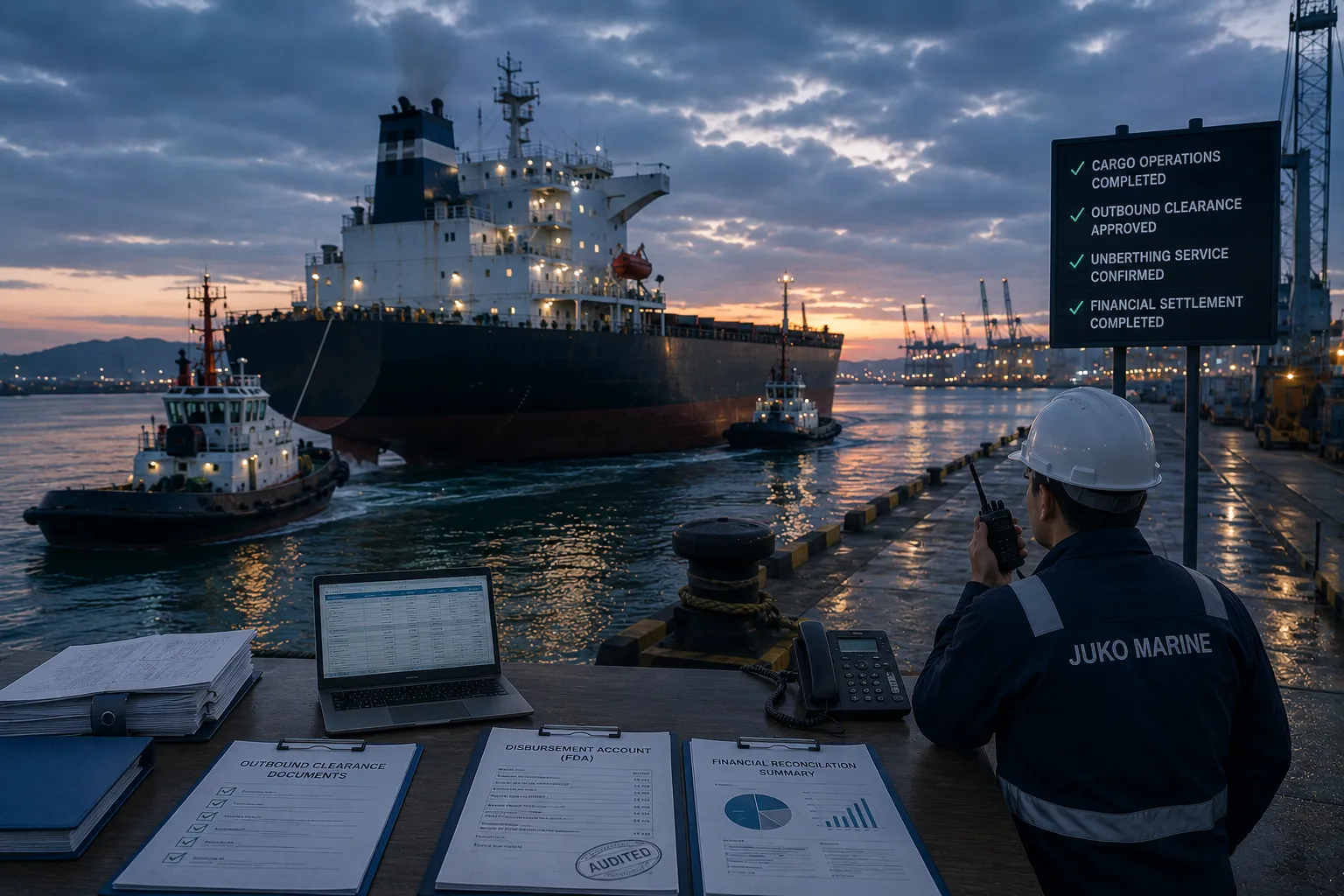 Smooth Port Departure Settlement