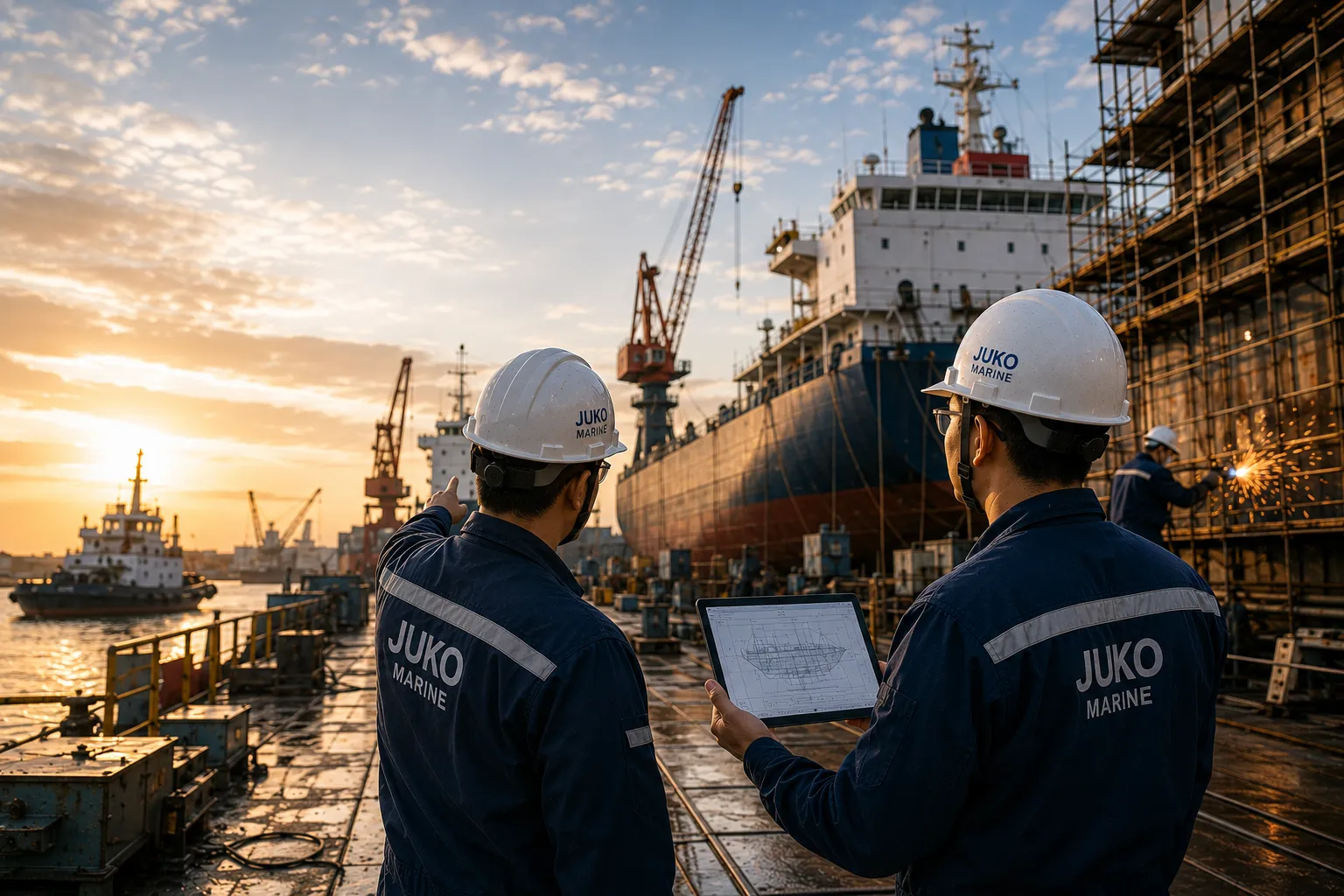 JUKO MARINE ship repair coordination and marine technical support