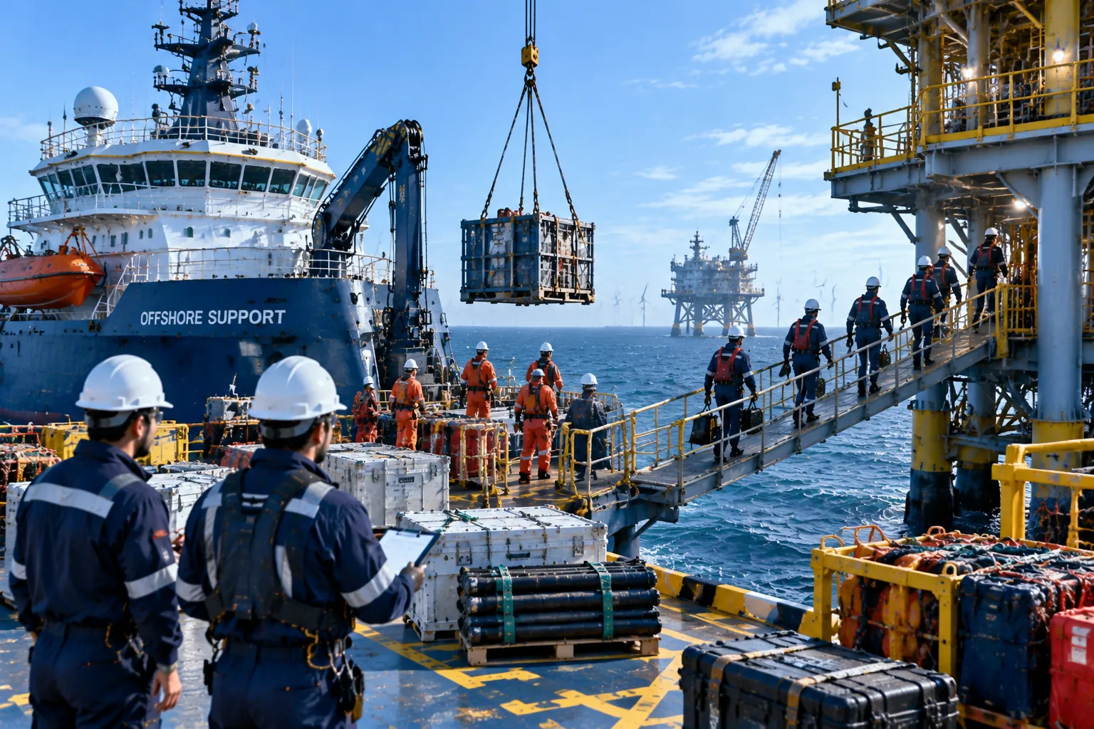 JUKO MARINE offshore engineering vessel support and marine logistics operations