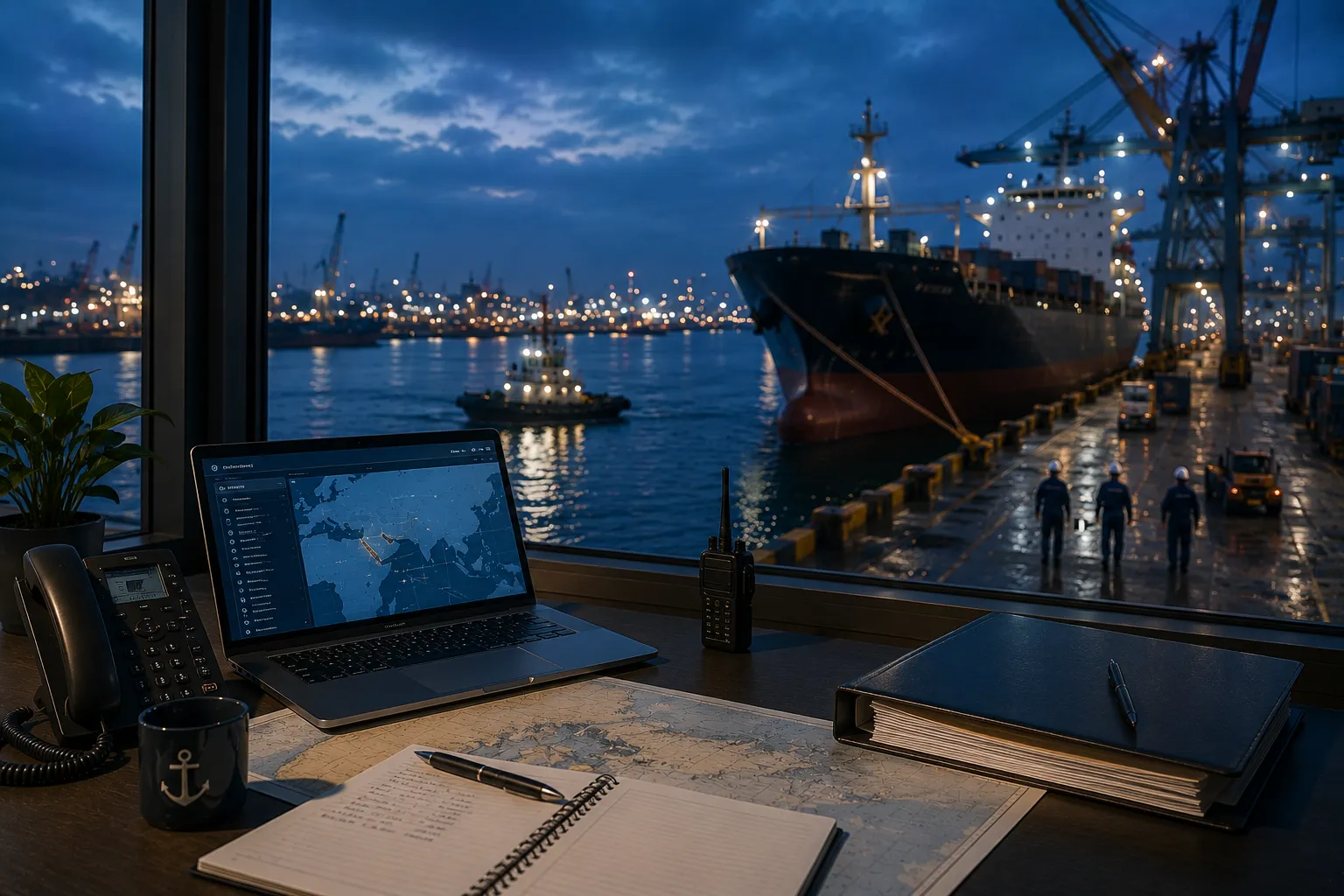 JUKO MARINE vessel port agency operations support
