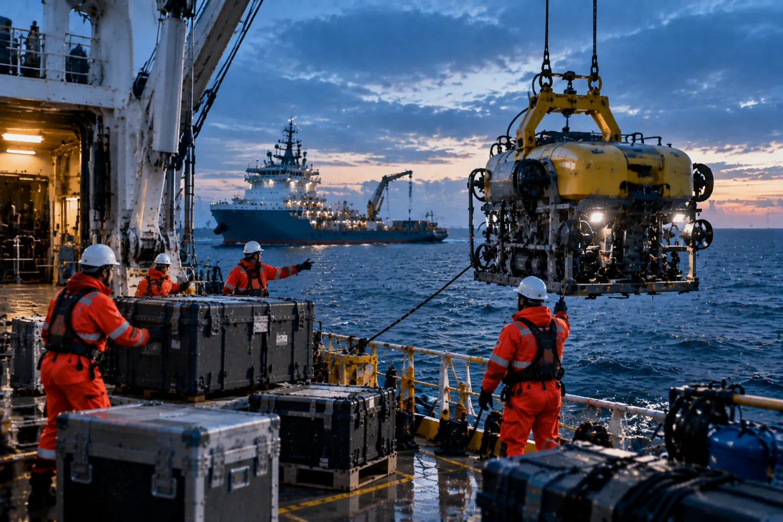Deep-Sea Submersible Emergency Logistics