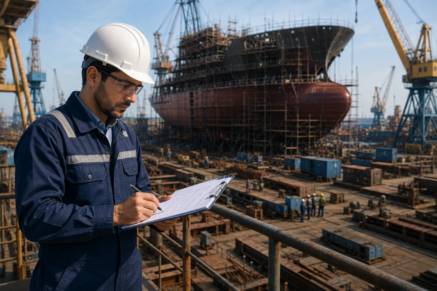 JUKO MARINE Newbuilding Supervision and Quality Inspection at Shipyard