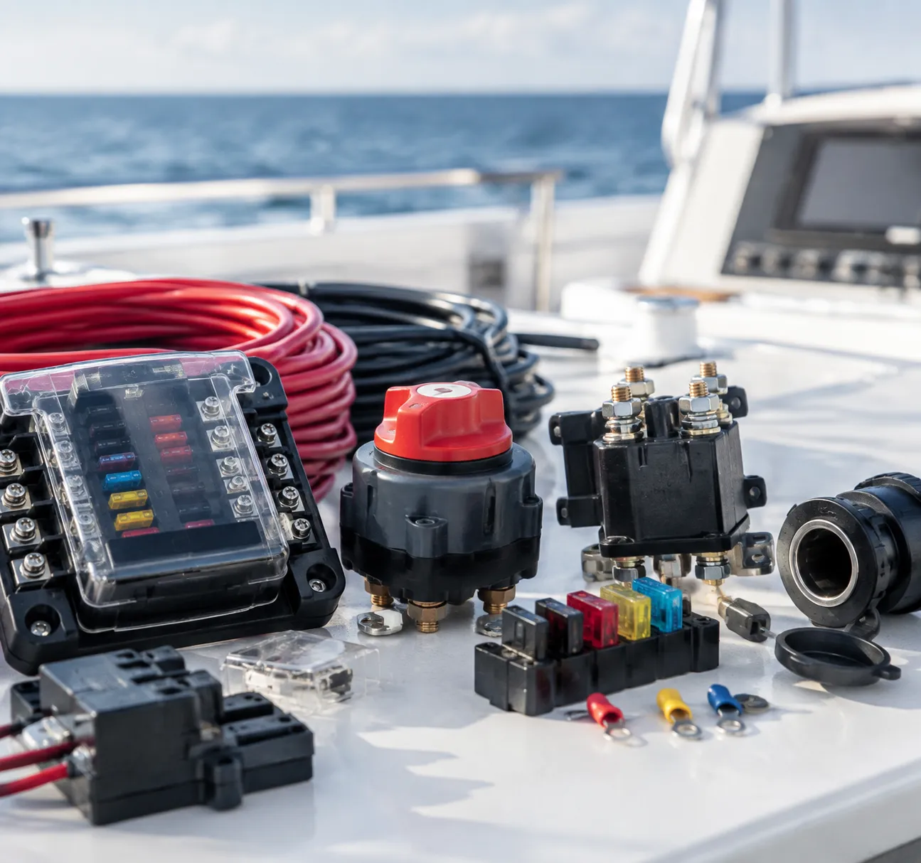 Marine Electrical Components Parts and Spare Parts